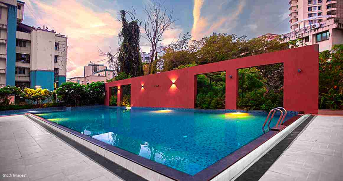 Swimming Pool Deck Dosti Eden Brahmand