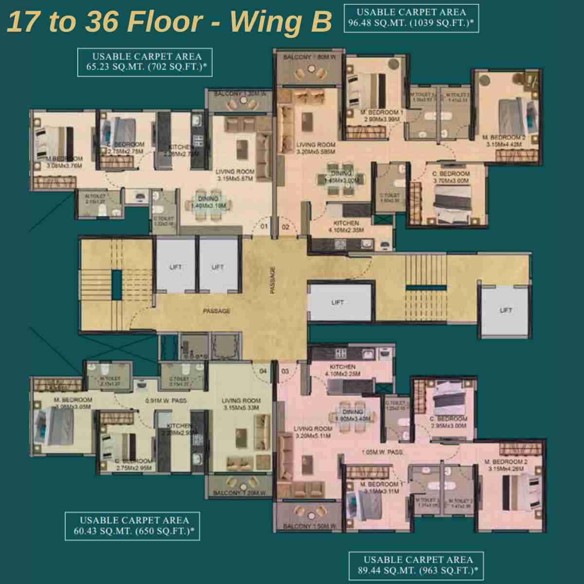 Dosti-Eden-Floor-Plan-17-to-36-Wing-B