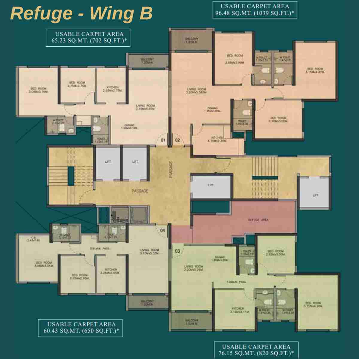 Dosti-Eden-Floor-Plan-Refuge-Wing-B